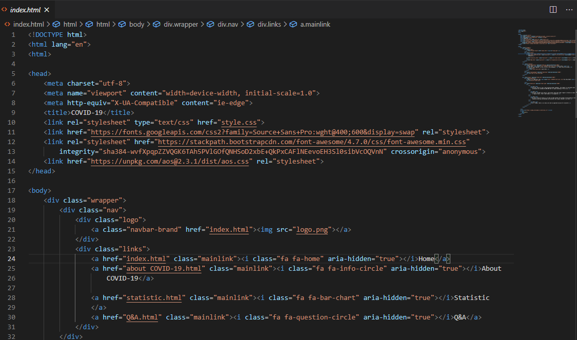 GitHub - meriemeloualfi/Projet-SiteWeb-COVID-19: Site Web à propos COVID-19