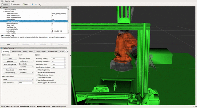 No interpolation is made in RViz · Issue #2446 · moveit/moveit · GitHub