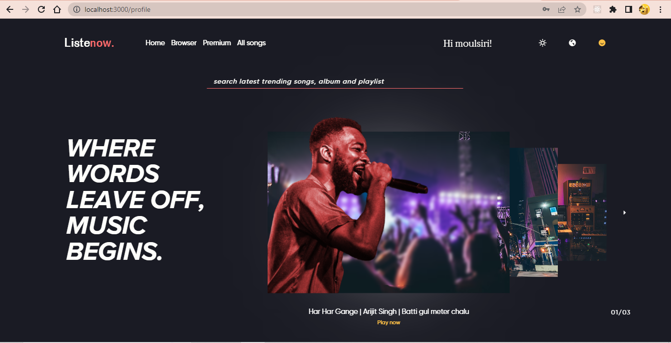 GitHub - moulsiri/Listenow: An music streaming app made with node ...