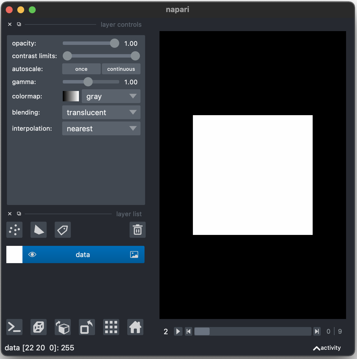 using the shapes layer — napari Images High Quality... the "order" layer-creation parameter is not parsed as expected · Issue ...