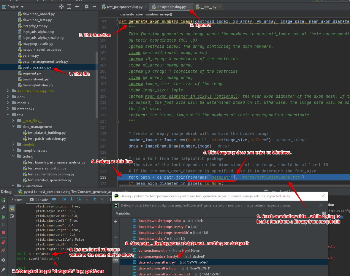 Cannot find path to a font file cause crash in generate_axon_numbers ...