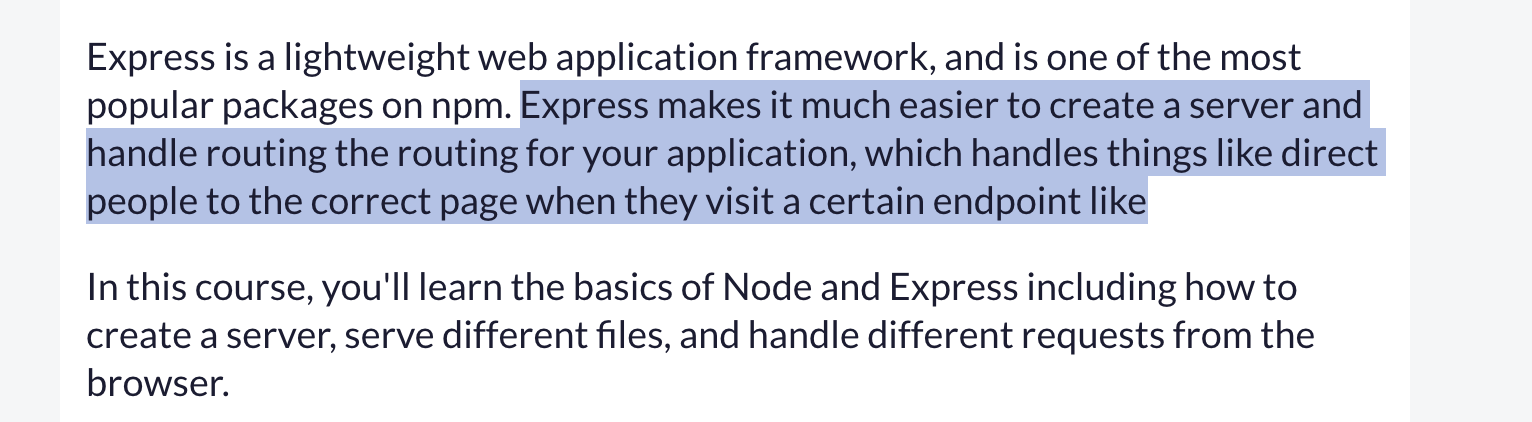 Typo in Basic Node and Express introduction · Issue #43283 ...