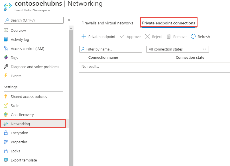 Event Hub Private Endpoint documentation showing Key Vault screenshot? · Issue 58981