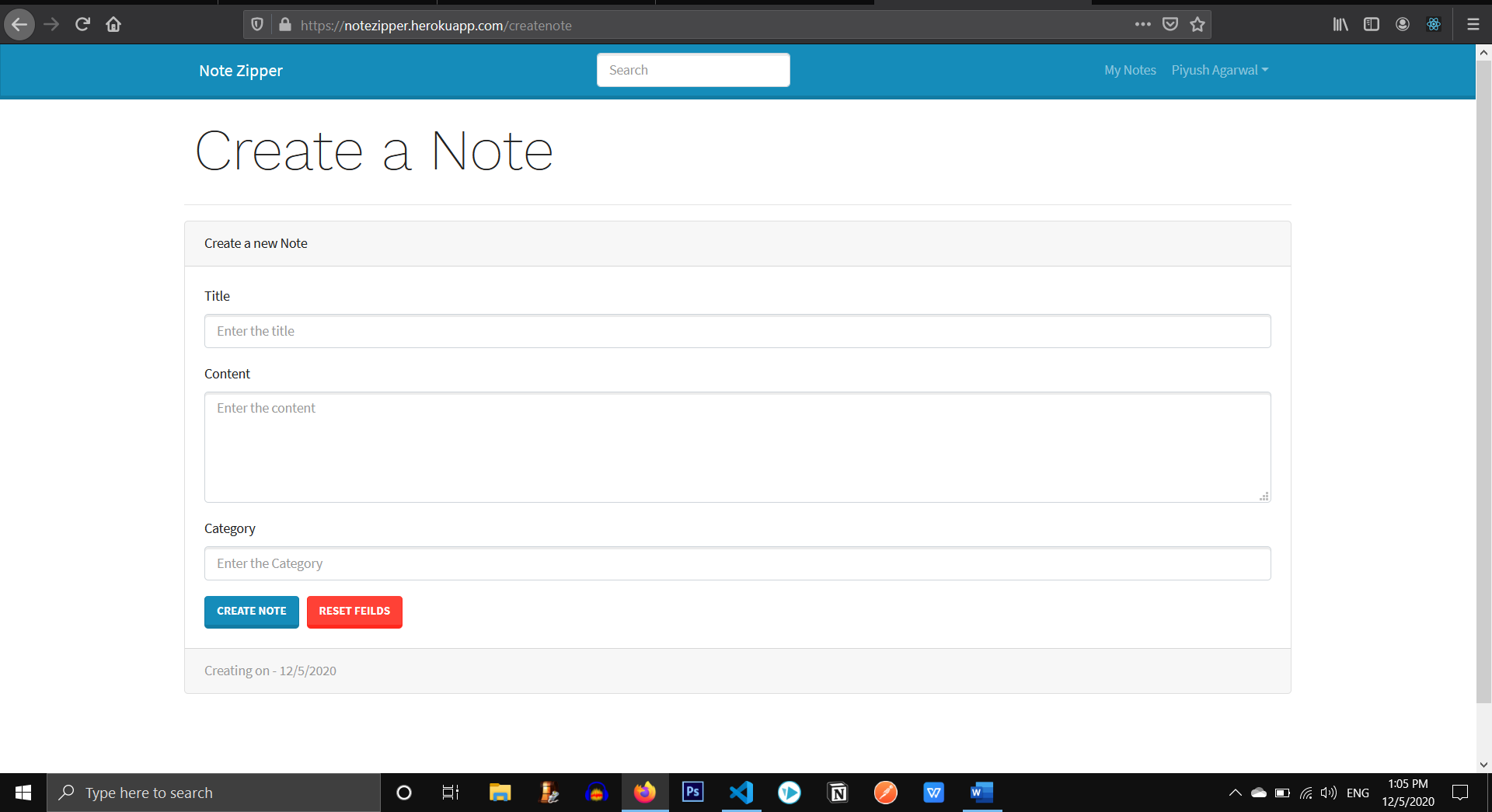 GitHub - karimaltbal/Notes-Keep-App-React: It is a simple application ...