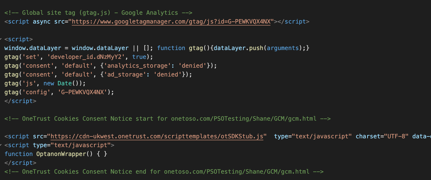 GitHub - Chaffexd/Google-Consent-Mode-OneTrust: Tutorial of using GCM ...