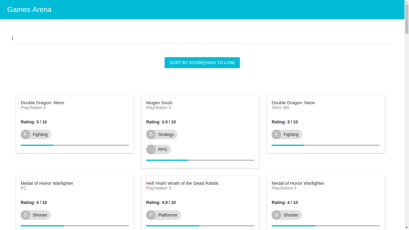 GitHub - juganta/Front-End-Gaming-Application: Develop a web game front ...