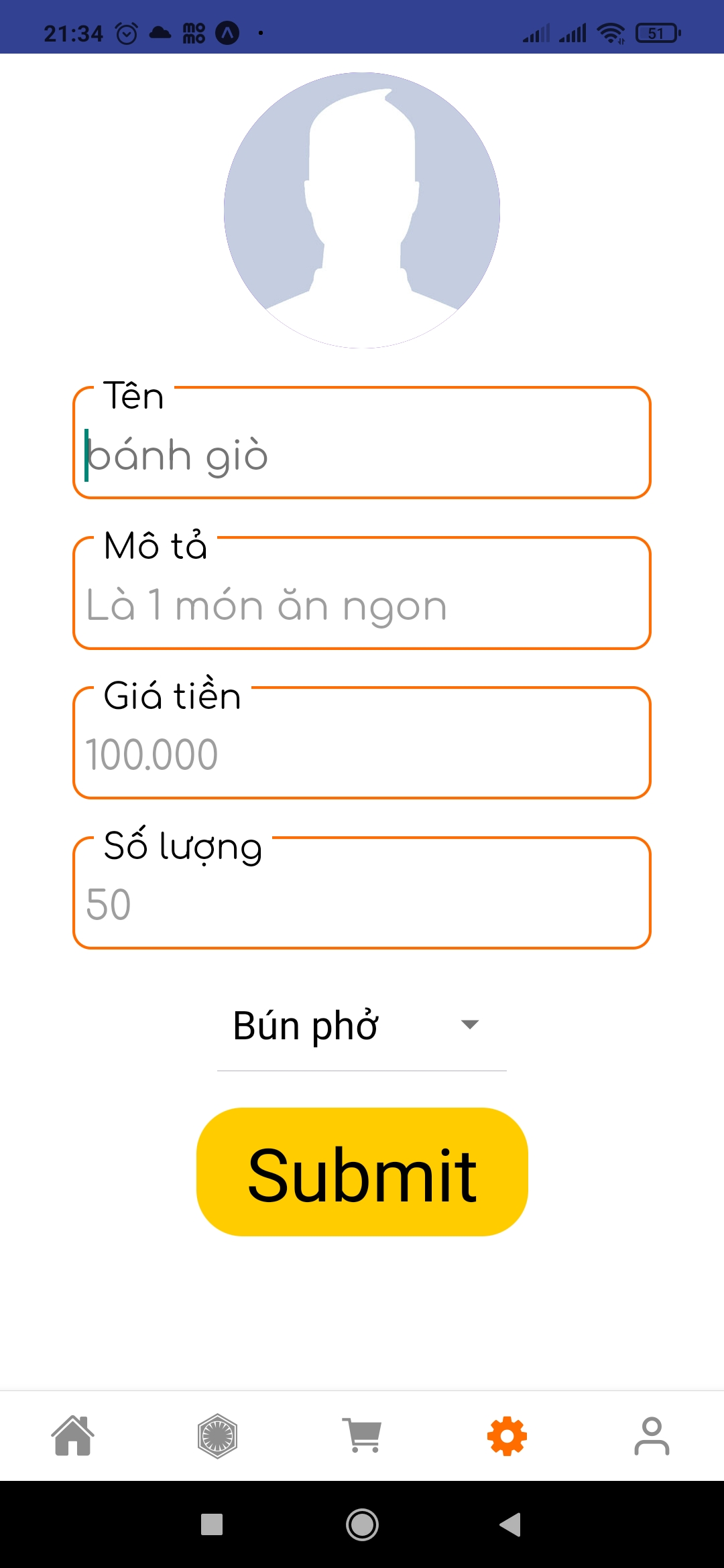 GitHub - vominhtuan1/foodapp