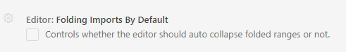 Test automatic import folding · Issue #129359 · microsoft/vscode · GitHub