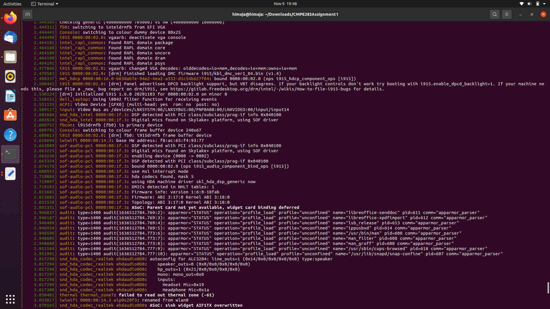 GitHub - HimajaChandaluri/283_Assignment_1