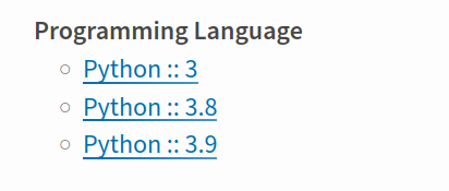 pypi trove classifiers · python-poetry · Discussion #7126 · GitHub