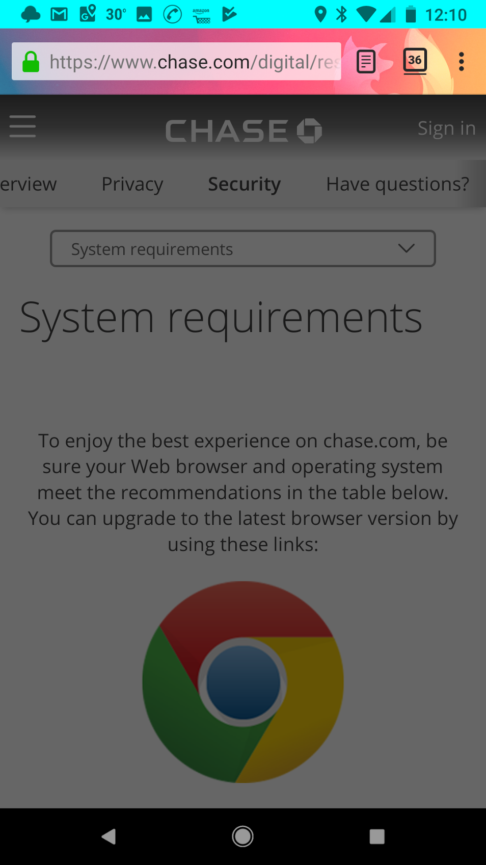 Firefox Mobile not served mobile site · Issue 14669