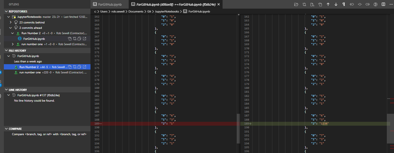 Compare Two Notebook runs · Issue #370 · dotnet/interactive · GitHub