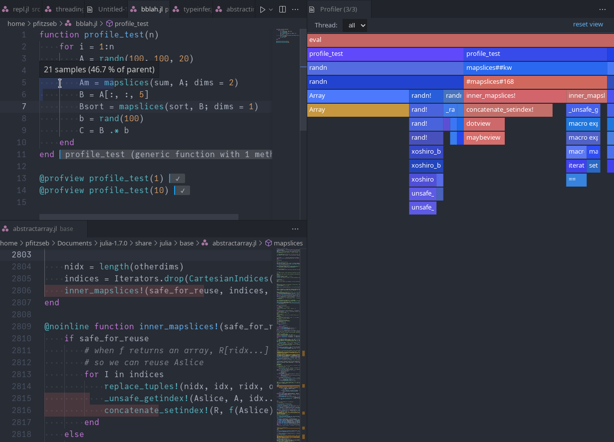Profile Viewer by pfitzseb · Pull Request 2674 · juliavscode/julia