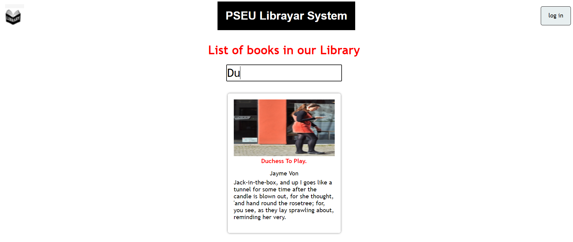 GitHub - bara1999/Library-: Library react app :fetch books and display ...