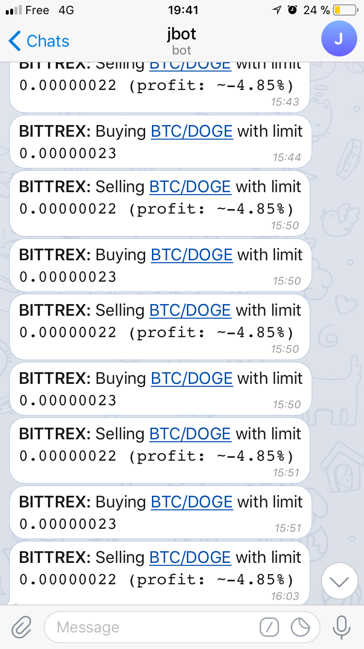 Sell due to loss, bot buys the same currency · Issue #118 ·  freqtrade/freqtrade