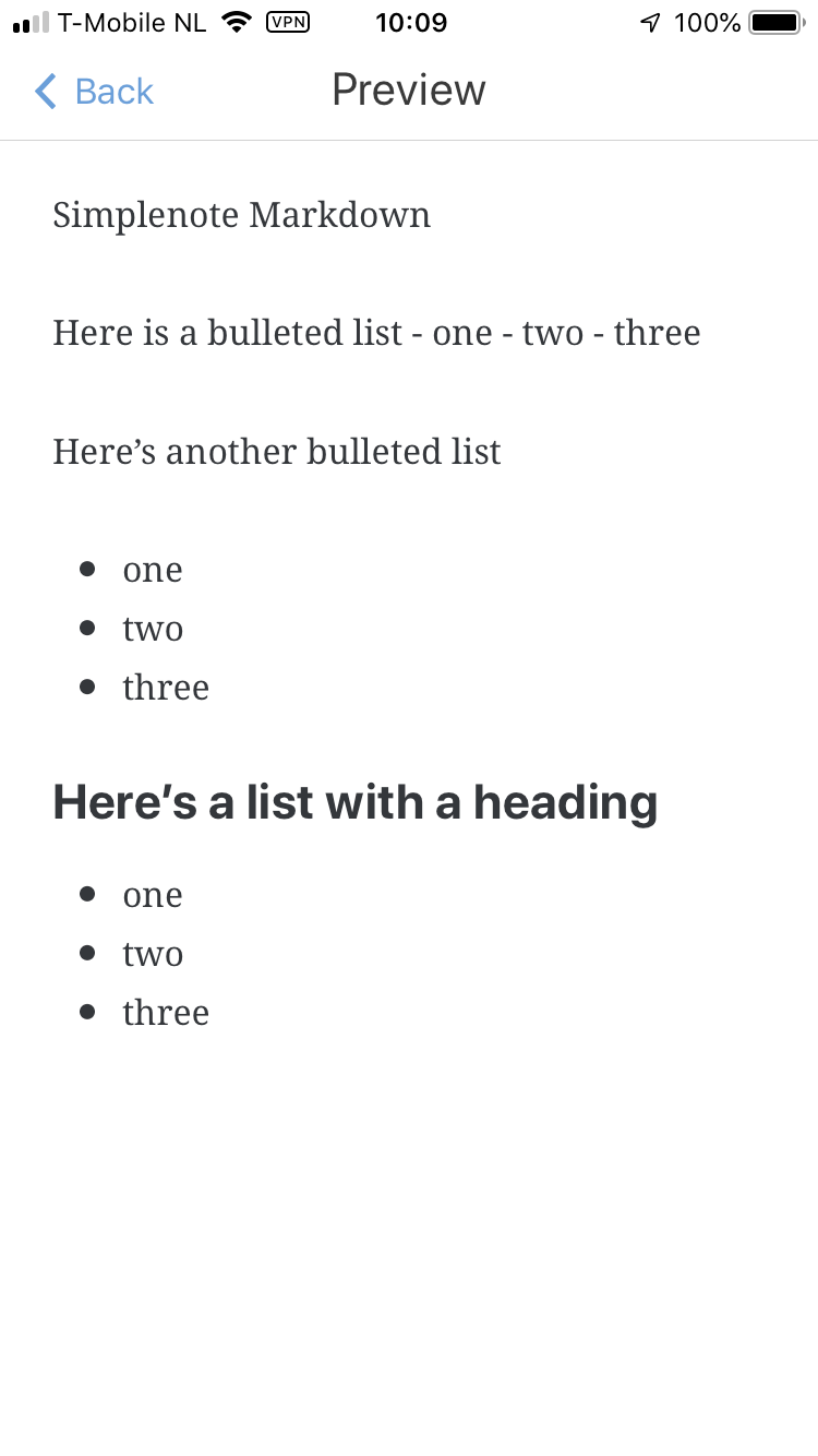 Single linebreak not working in Markdown Preview · Issue 212 · Automattic/simplenoteios · GitHub