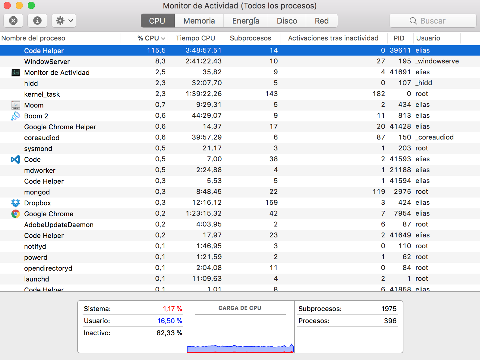 macOS High Sierra Code Helper intensive CPU usage · Issue #35614 ...