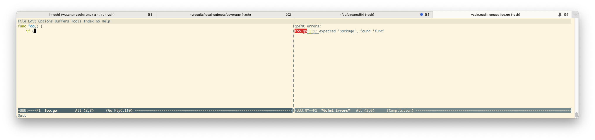 On syntax error, exit with non-zero status and show error · Issue #11 ...