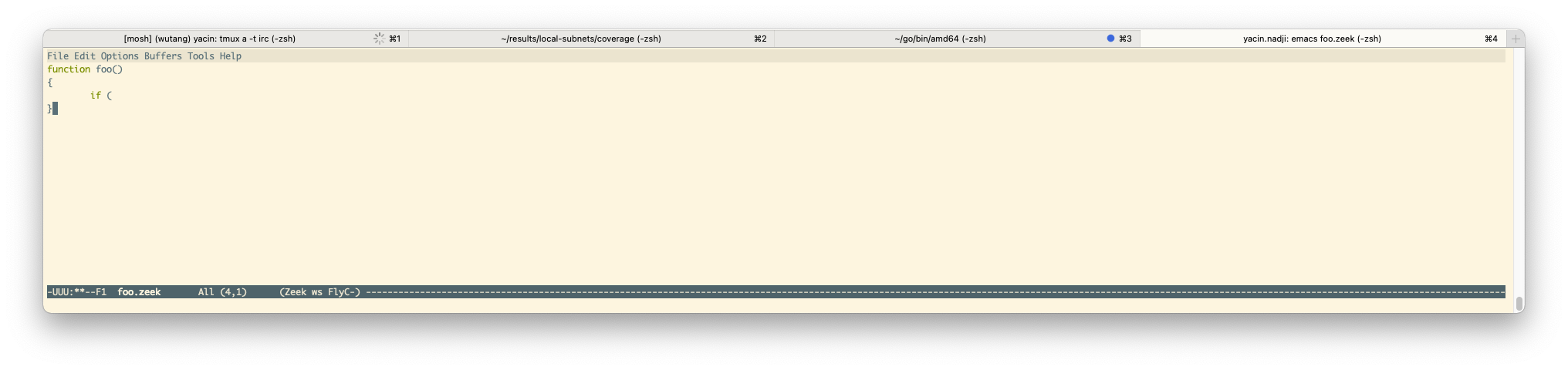 On syntax error, exit with non-zero status and show error · Issue #11 ...