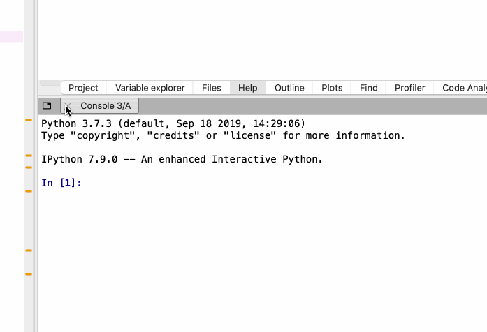 Double clicking on the cross in ipyconsole freezes Spyder · Issue ...
