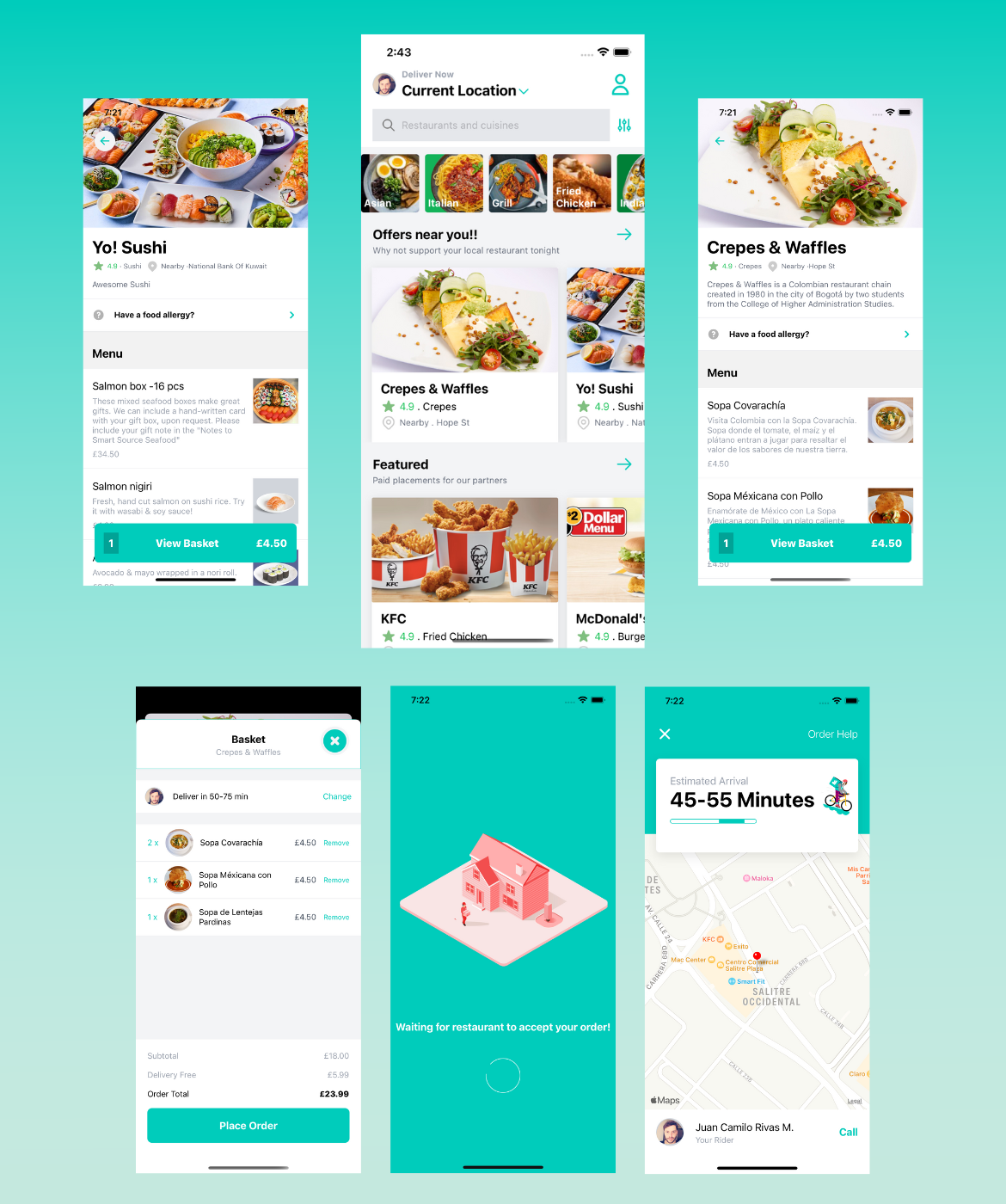 GitHub - juancamilorivas/deliveroo-clone: Created with Expo and ...