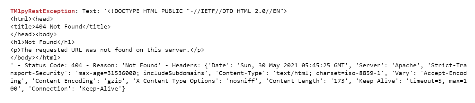 Unable to connect to TM1 server on IBM PA Cloud · Issue #544 · cubewise ...