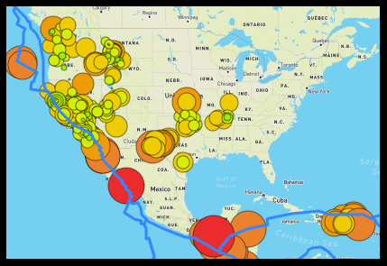 GitHub - JennyJohnson78/Mapping_Earthquakes: Data visualizations using ...