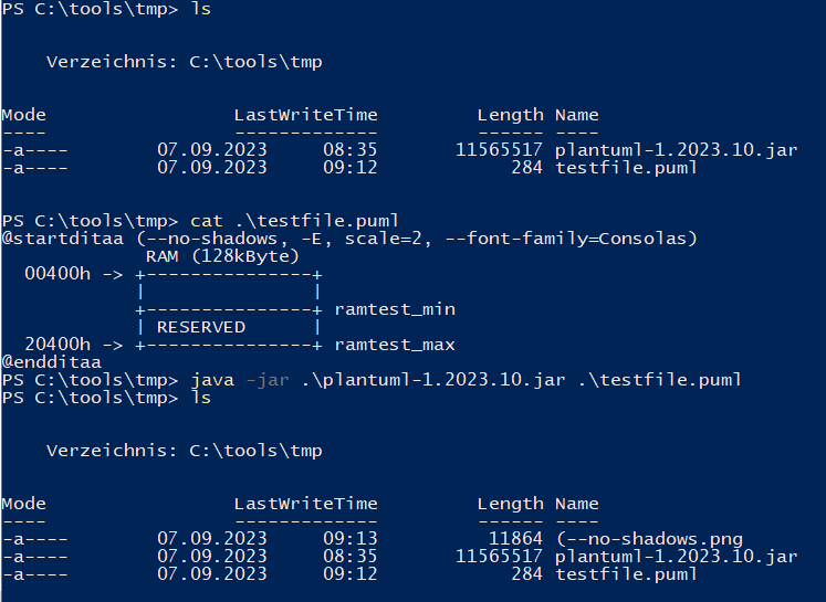 Ditaa options rewrite Filename · Issue #1532 · plantuml/plantuml · GitHub