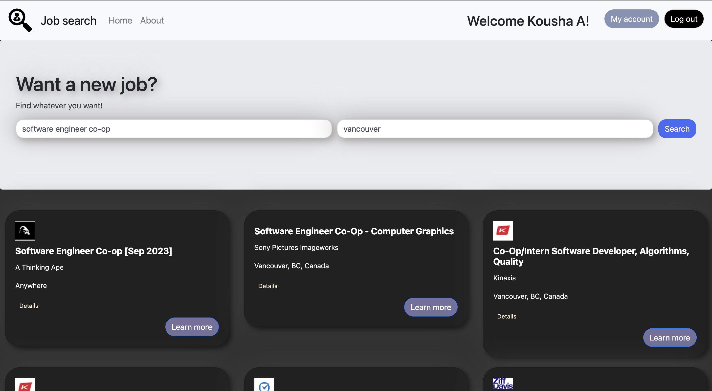 Job Seeking Platform