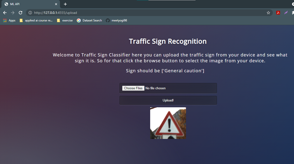 GitHub - aabhisek30/Traffic-sign-classifier: Project