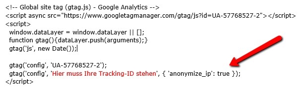 Changing Google Analytics Tracking code implementation · Issue #2298 ...