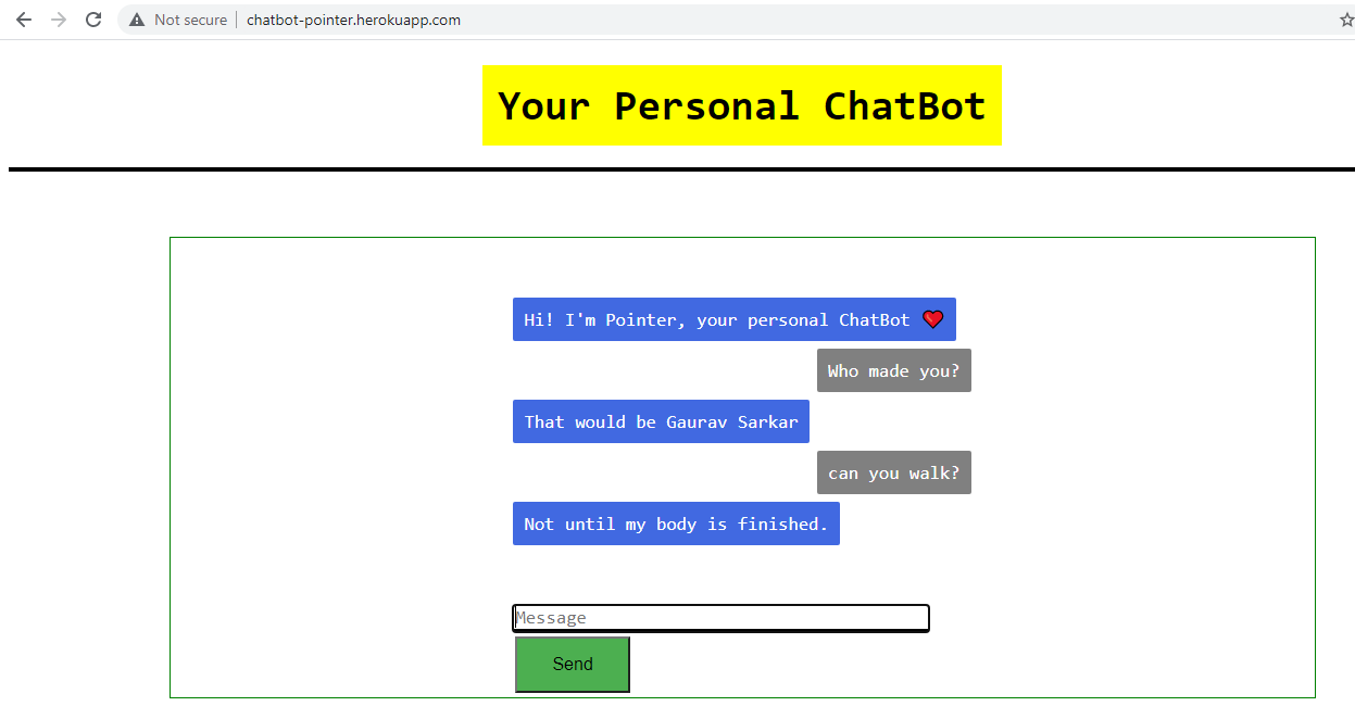 GitHub - Gaurav3099/Chatbot