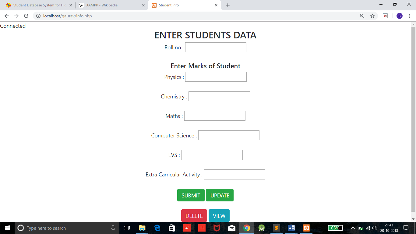 GitHub - Gaurav3099/Student-Database-Management-System