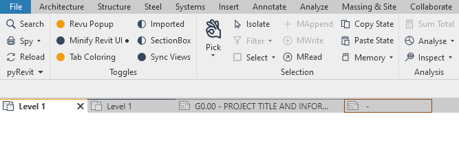 pyRevit Tab Coloring - More contrasting color scheme · Issue #1150 ...