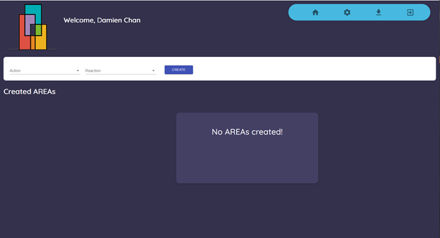 GitHub - AiresB/Area: Final Epitech 3rd year project