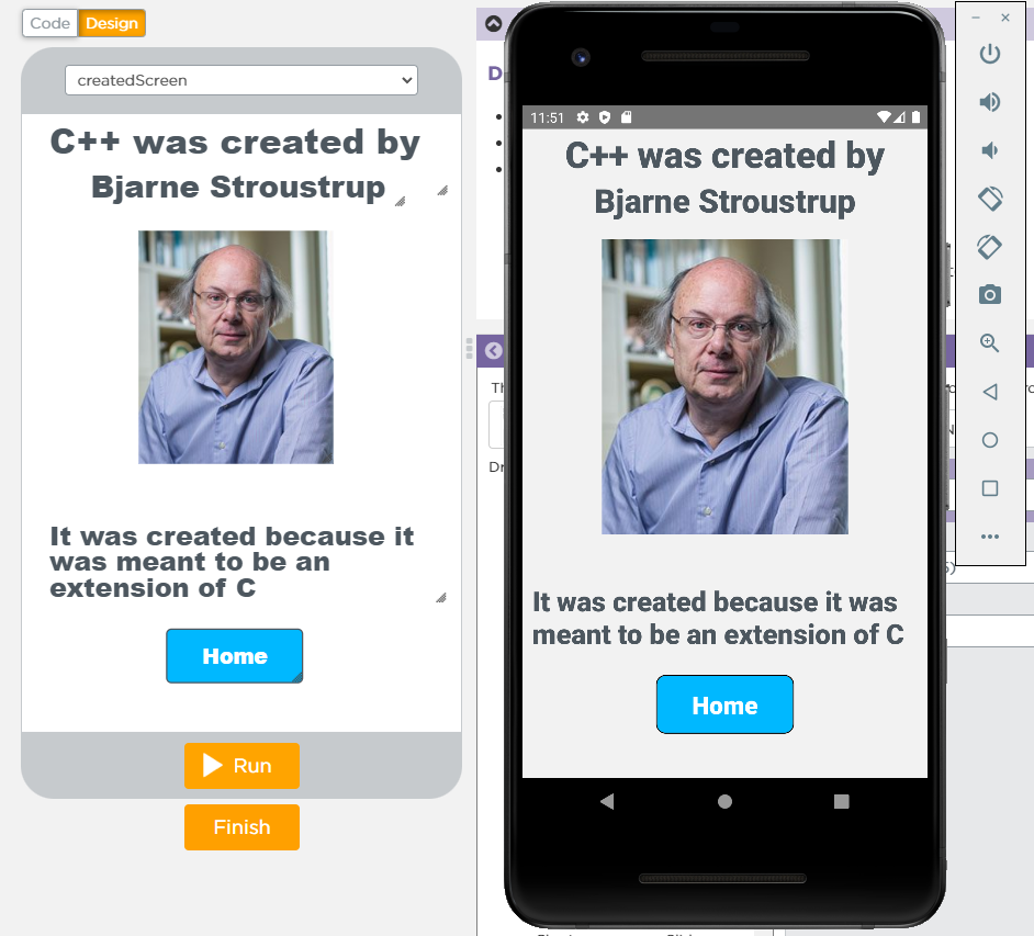 Origin screens side by side