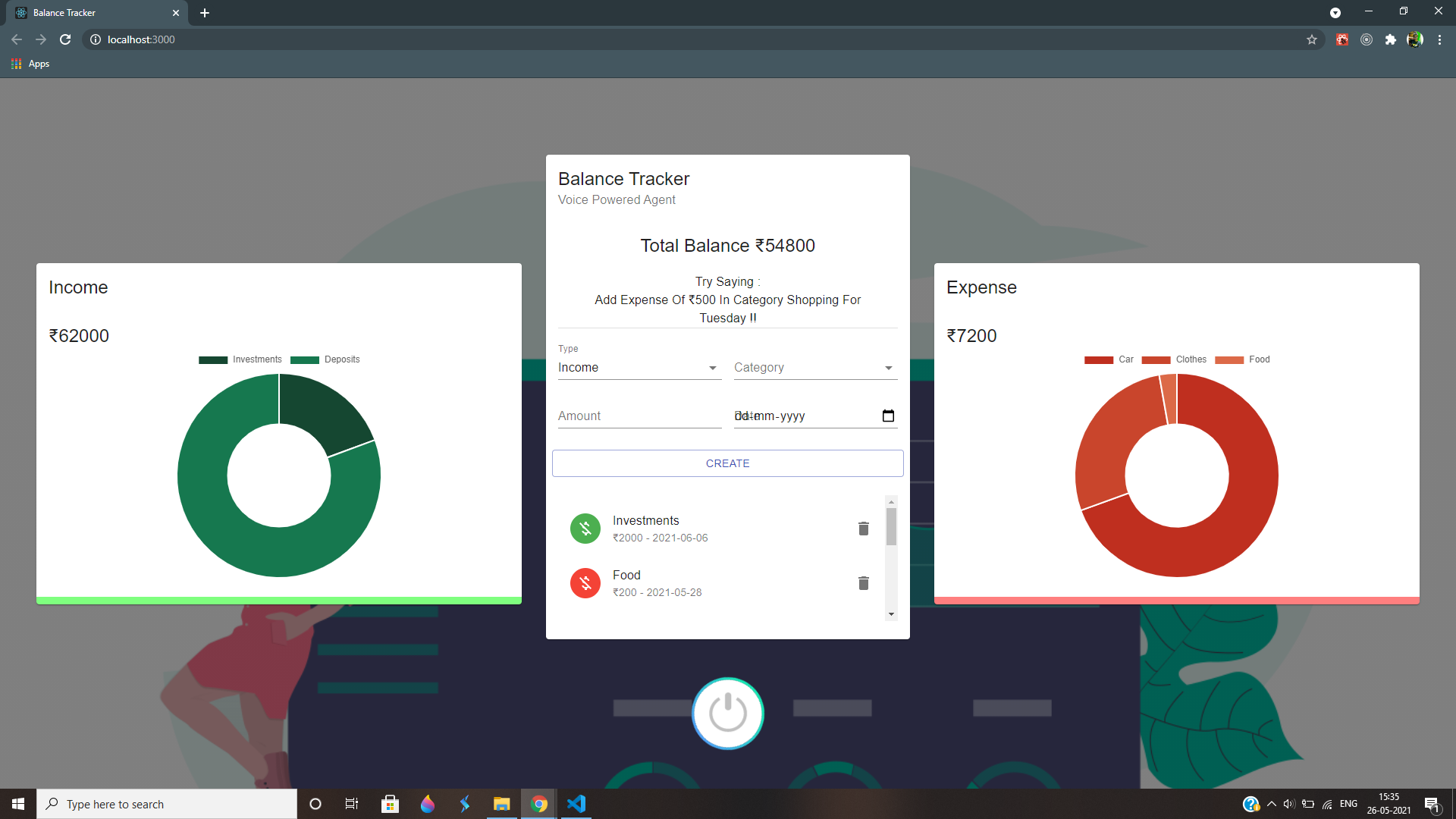 GitHub - payalpatra/Voice-Powered-Balance-Tracker: This is an ...