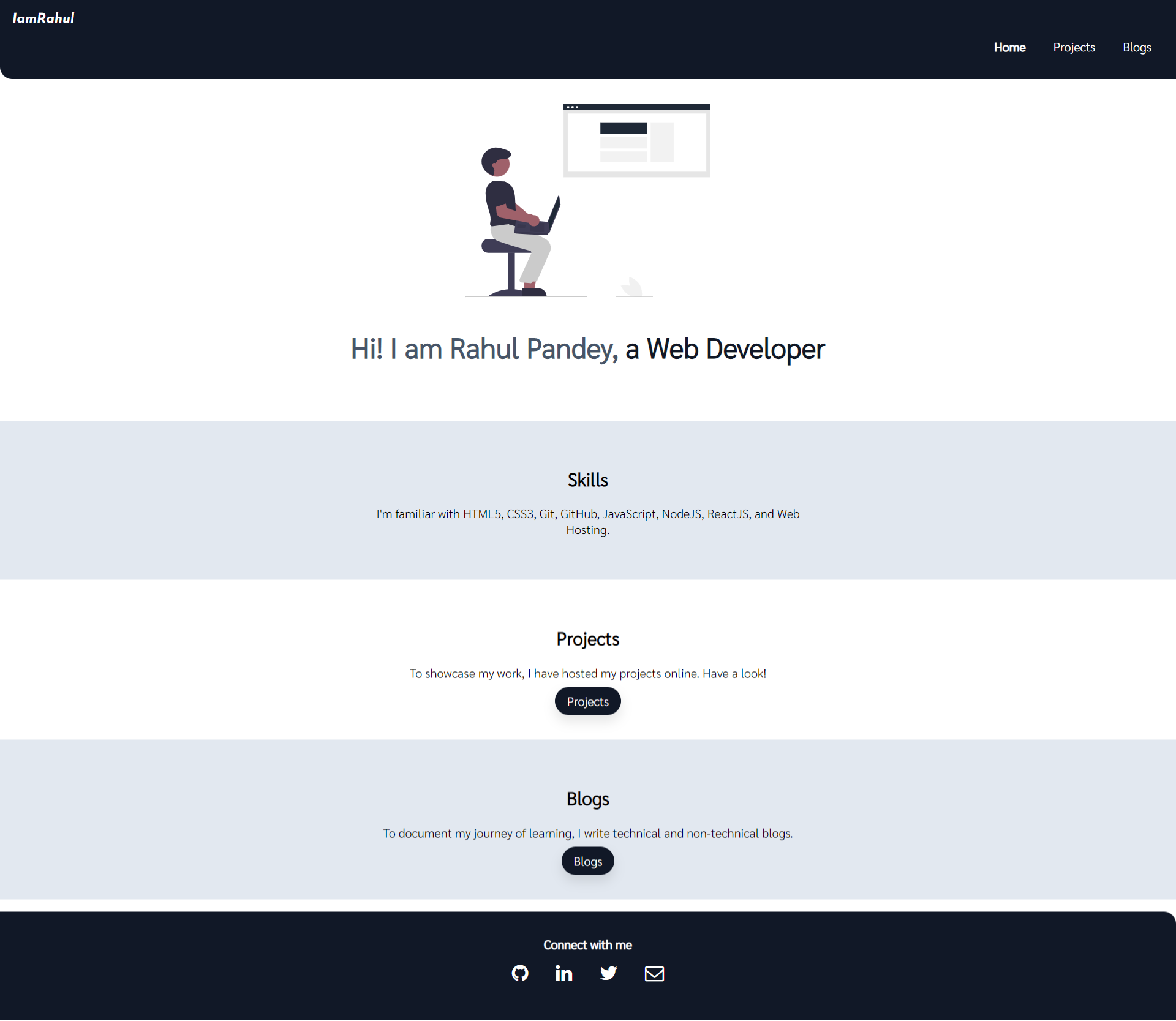 GitHub - InvincibleRP1/personal-portfolio: Making personal portfolio ...