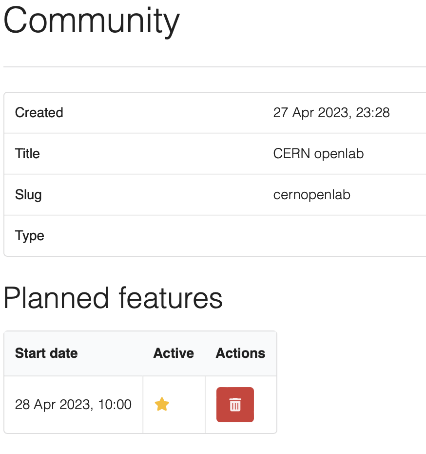 features communities saves but does not feature · Issue #169