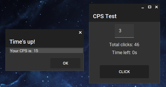 GitHub - tsoncho/CPS-Test: A simple program to test how many clicks you ...