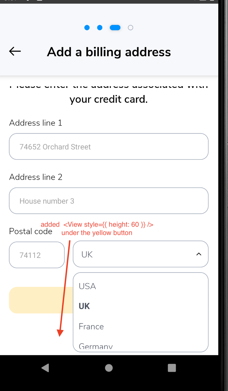 dropdown is cut on bottom · Issue #190 · hossein-zare/react-native ...