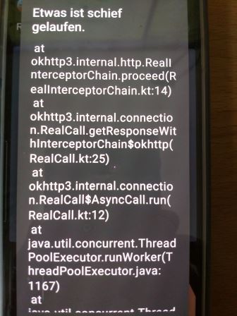 Ursache 4000 Error 901 Screen3