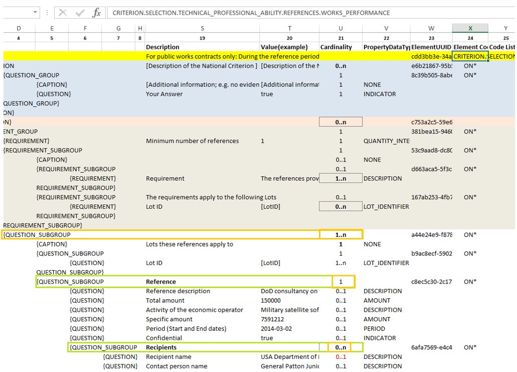 Providing multiple answers for elements with cardinality 1 · Issue #315 ...