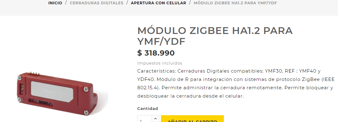 I need support for the zigbee module of the YMF40 lock · Issue #6878 ...