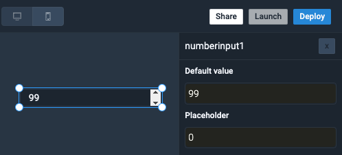 Add a default value to the Numberinput widget properties · Issue #1091 ...