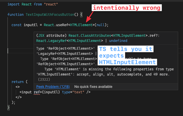 basarat on X: Interface 'ElementClass' cannot simultaneously extend types  'Component' and 'Component'. I've seen this a few times in #TypeScript /  #React projects so added some docs 🌹  #JavaScript   /