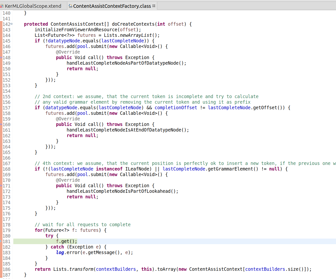 Eclipse freezes on inside Packages · Issue 6 · Systems