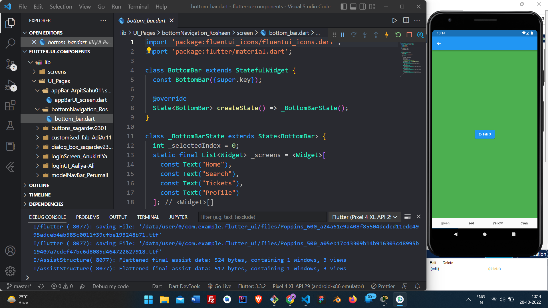 GitHub - Shonu72/flutter-ui-components: A collection of flutter UI ...