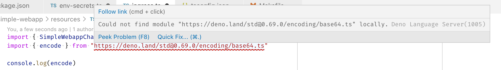 Extension does not work with asdf-installed deno · Issue #231 ...
