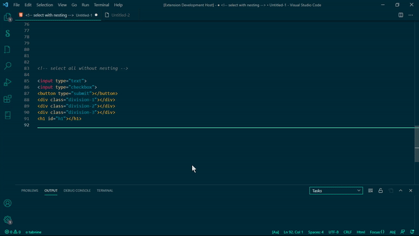 selection_all _without _nesting